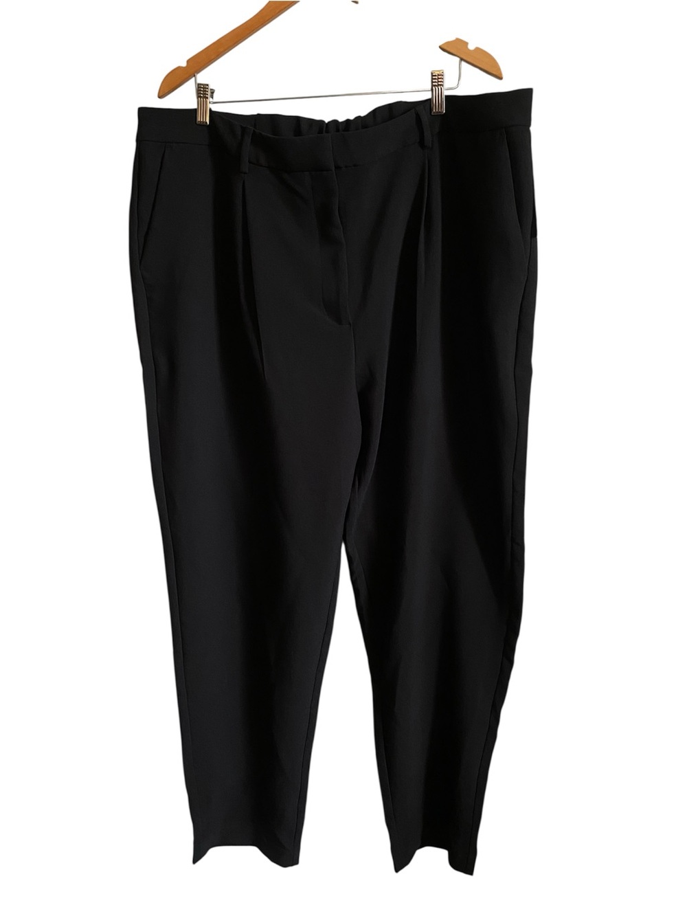 Old Navy Extra High Rise Taylor Straight Black Trouser Women’s XXL Tall NWT - Picture 2 of 7
